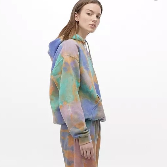 iets frans Tie-Dye Hoodie Sweatshirt - Picture 3 of 6